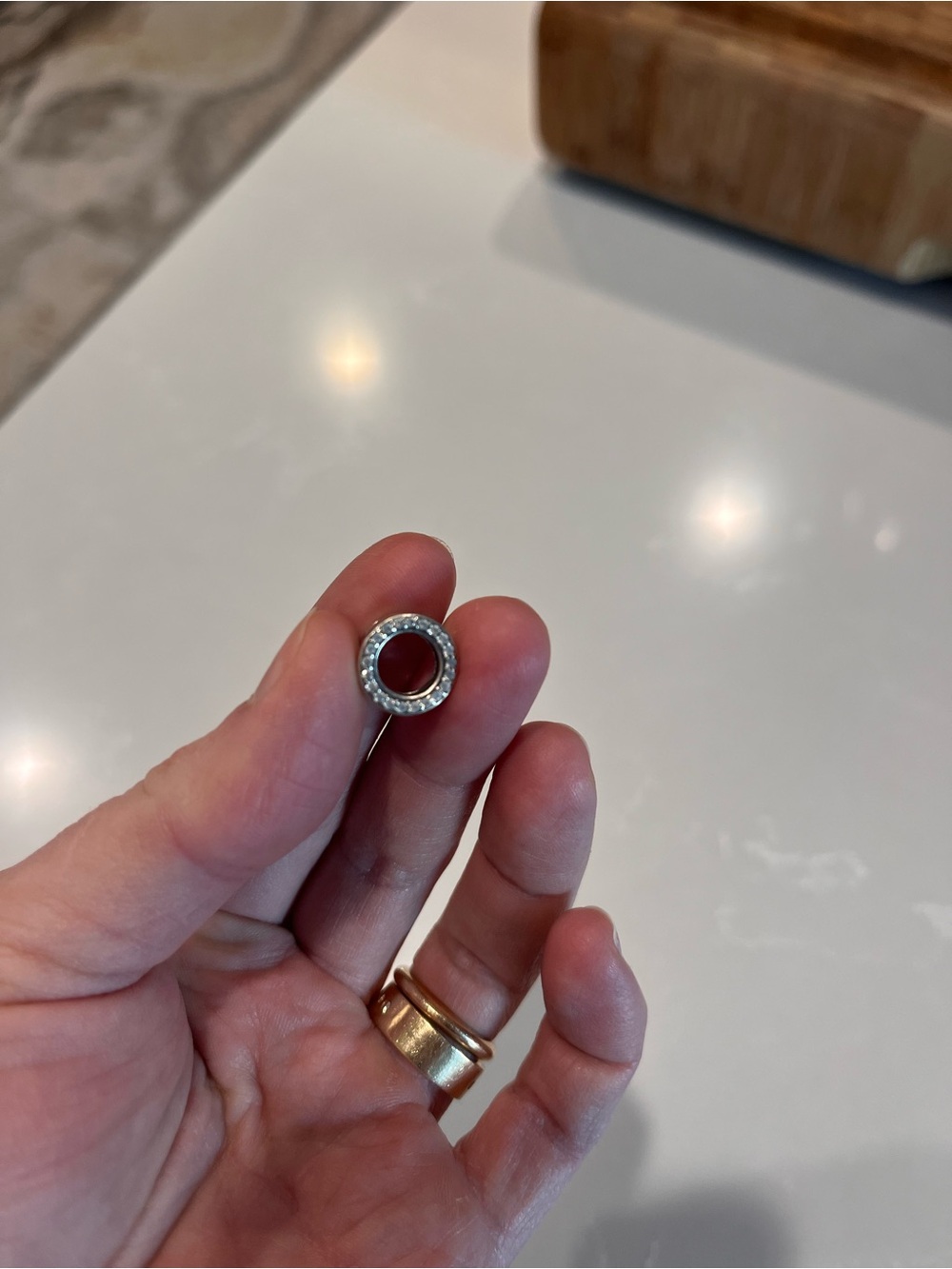 Pandora Silver Round Spacer Bead - Silver